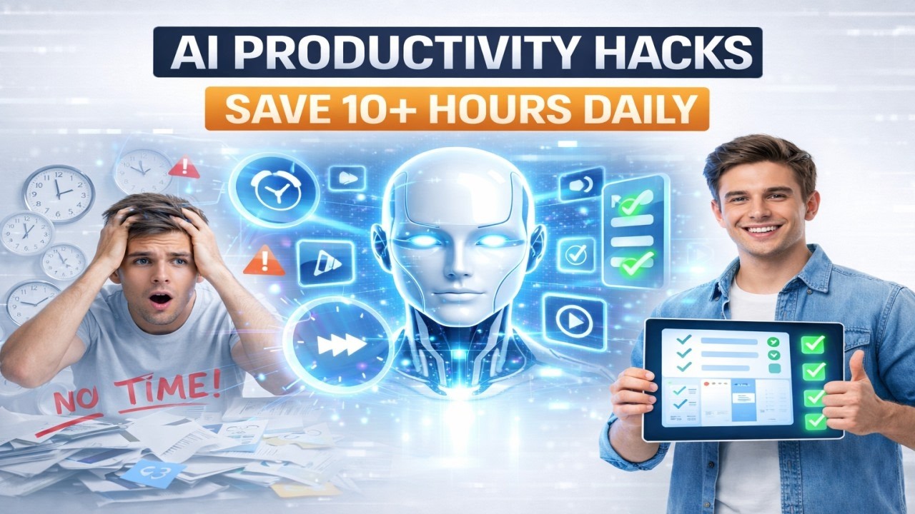 AI Productivity Hacks That Save You 10+ Hours Daily #theaifaqs #ai #aihacks
