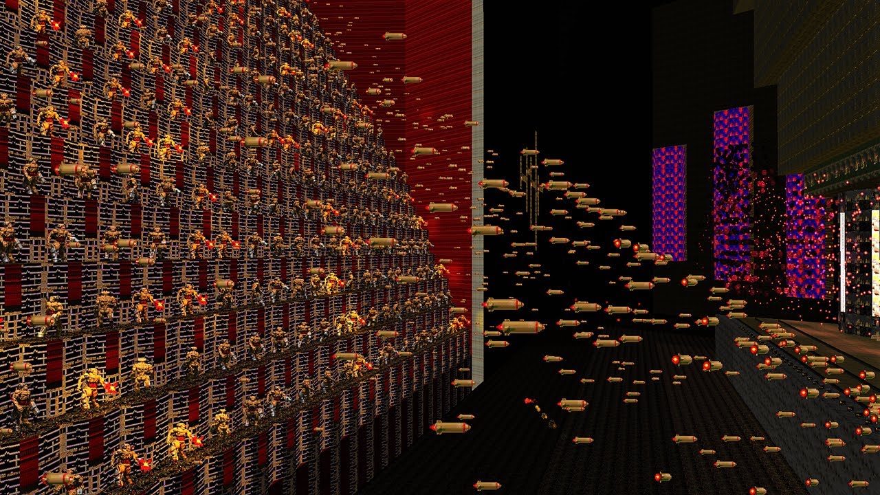 INSANE Doom Slaughter Has 200+ Cyberdemon Pyramid! Mortal Trap Blind Ultraviolence Stream Highlight
