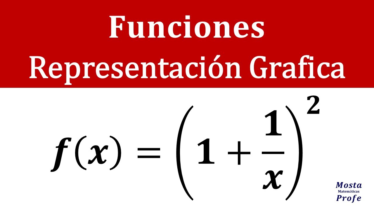 Estudio y representaci&oacute;n gr&aacute;fica de funciones funci&oacute;n racional cuadr&aacute;tica dominio rango asintotas