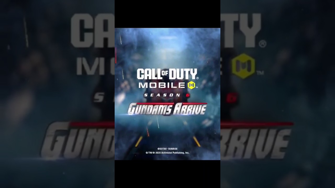 New Collaboration Gundam x CODM in season 6 #shorts #codm #viralshorts