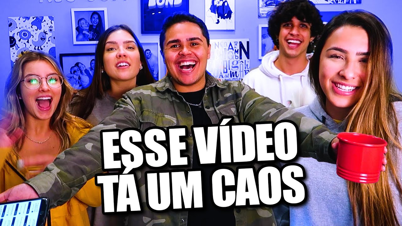 fiz o BOND responder perguntas IMITANDO PERSONAGENS hahaha (esse vídeo tá um CAOS!!!!!)