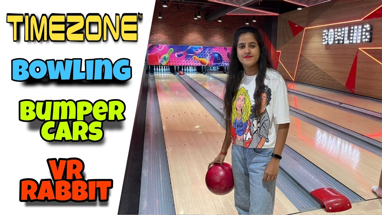 Timezone Logix City Center Mall - Bowling in Noida | Arcade Games | Bumper Cars | VR Rabbit