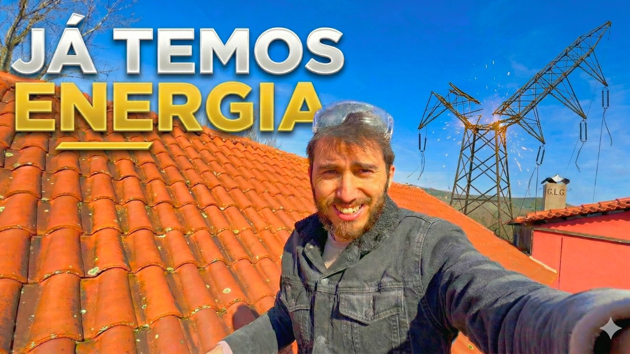 FICAMOS 3 DIAS SEM ENERGIA NA NOSSA CASA DE 200 ANOS!