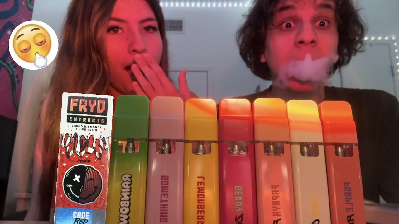 FRYD 2 GRAM LIQUID DIAMONDS + LIVE RESIN REVIEW - CODE RED