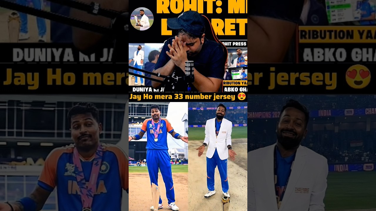 🏆 Hardik Pandya Epic Celebration! 😍 India Wins Champions Trophy 2025! 🇮🇳🔥 | #hardikpandya #indvnz