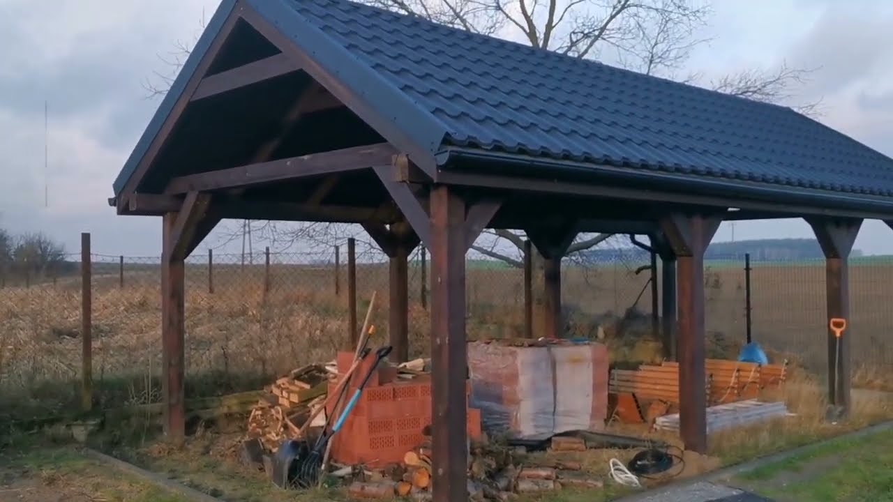 Budowa altany ogrodowej, finalizacja rob&oacute;t, om&oacute;wienie budowy oraz kosztorys pracy