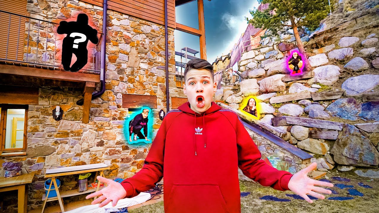 ESCONDITE &Eacute;PICO en NUESTRA NUEVA MANSI&Oacute;N YOUTUBER! *INVITADO SECRETO*