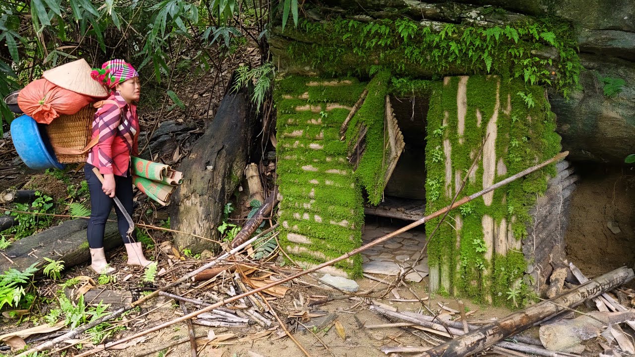 You Won't Believe How This Girl Rebuilt Her House Under A Huge Rock - Lý Thị Phương