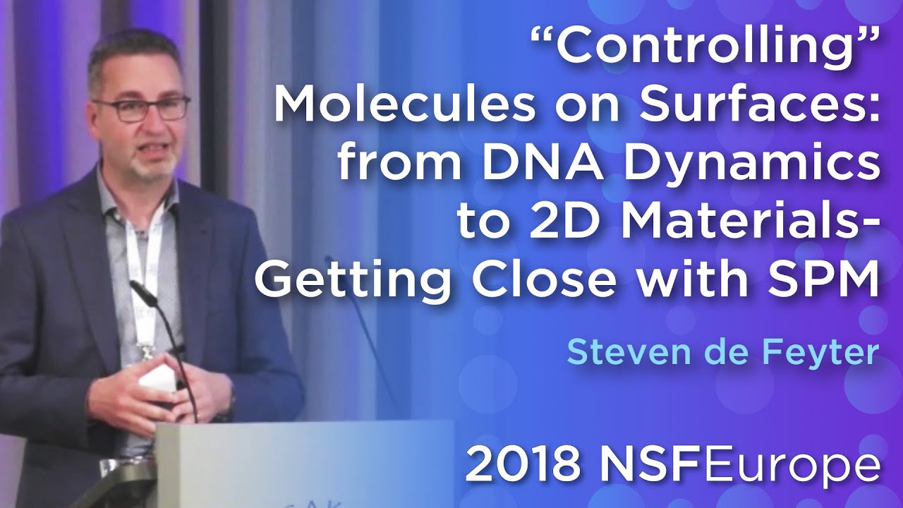 “Controlling” Molecules on Surfaces: from DNA Dynamics to (...) | Steven de Feyter | 2018NSFE