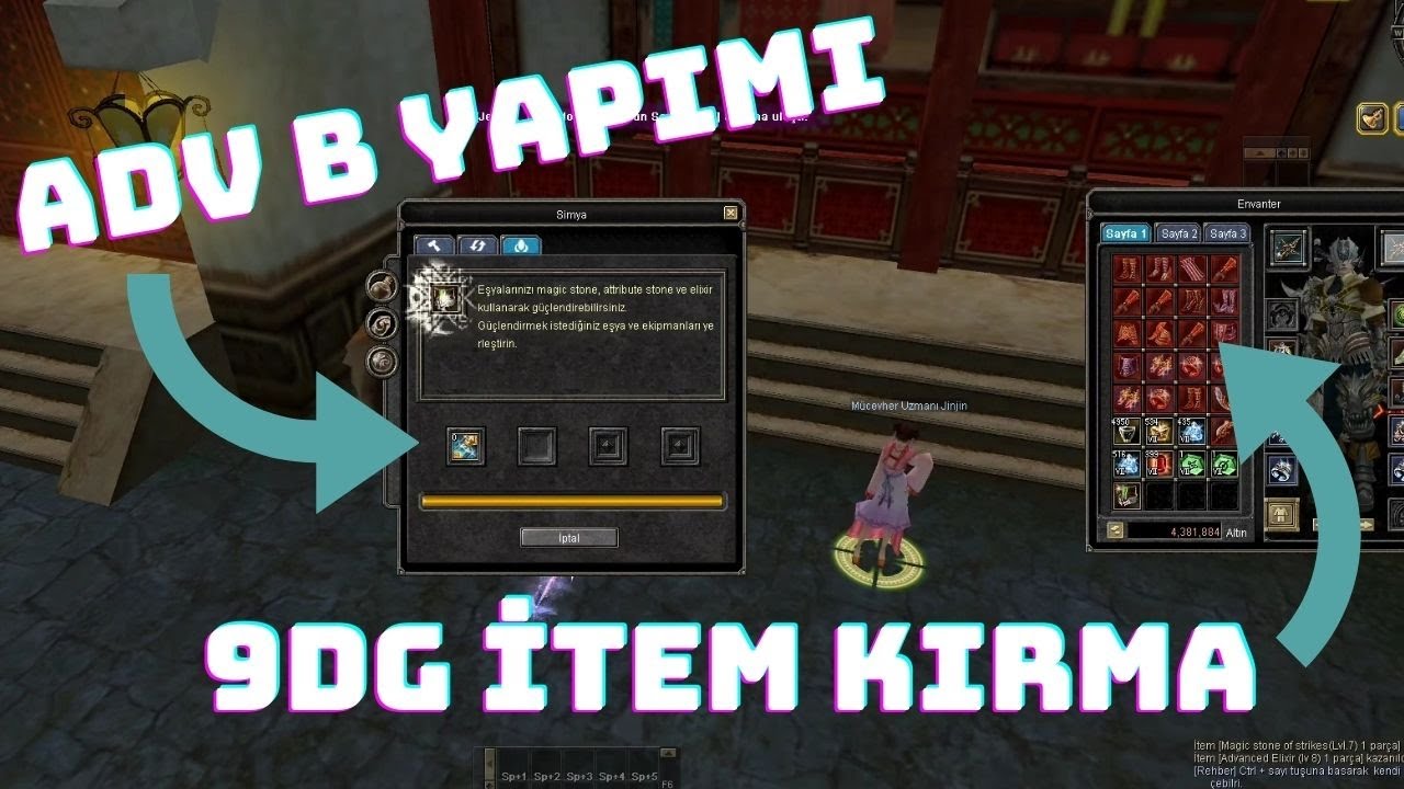 TRSRO ADV B ÇIKARMA / 9DG İTEM KIRMA #TRSRO #GAMEGAMİ #TROYA #ADVB #9DG #İTEM #KIRMA