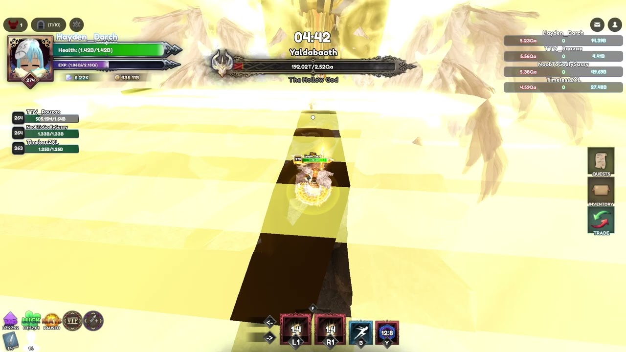 Roblox fabled legacy dropping the first sanctuary&rsquo;s warrior secret weapon &ldquo;cherephael&rdquo; 