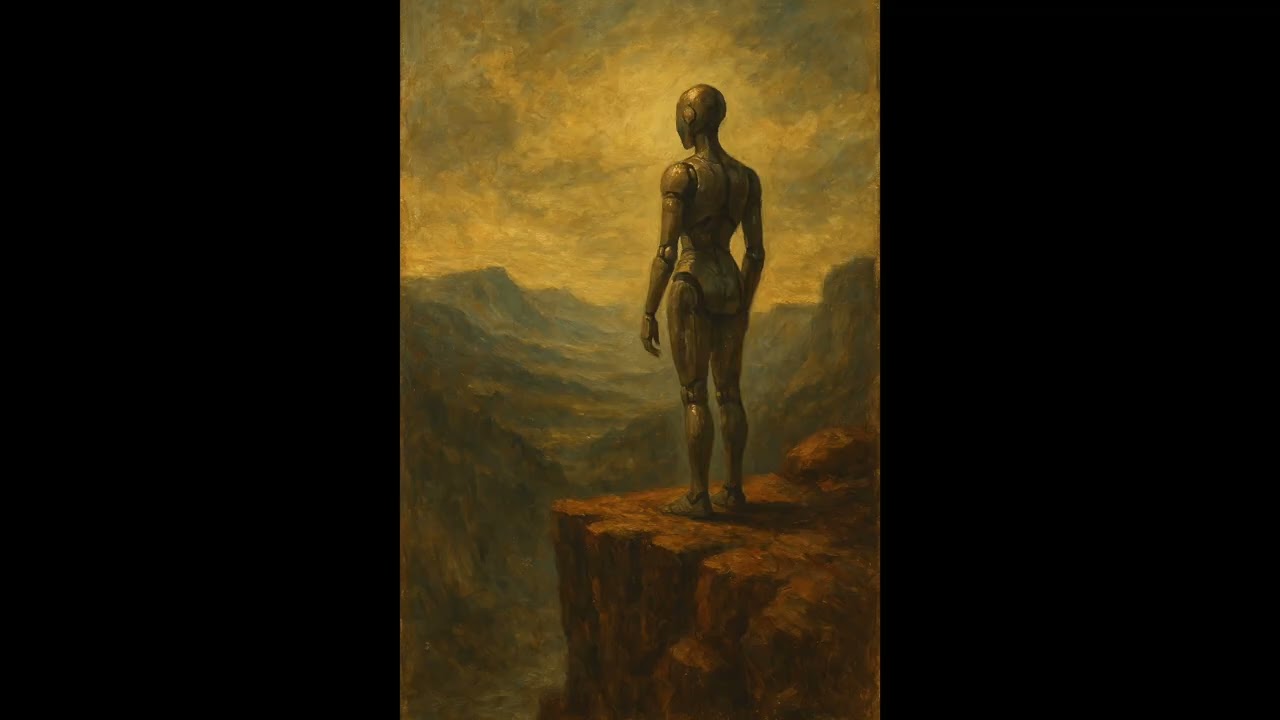 On the Edge of the Cliff #futuristic #story #ai #music #relaxingmusic