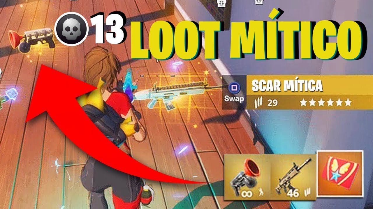 COMO CONSEGUIR LA SCAR MÍTICA EN FORTNITE 2 | LOOT MÍTICO
