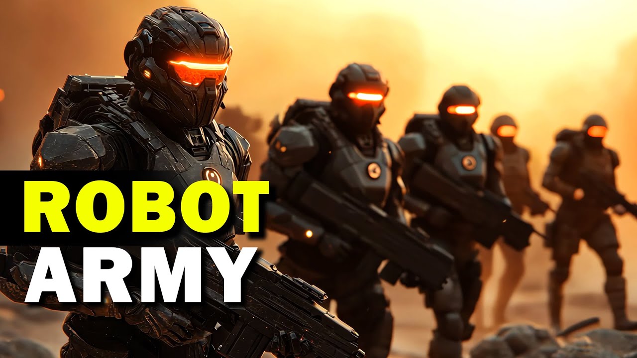 Robot Army #trending #usa #robot #robotics #robots