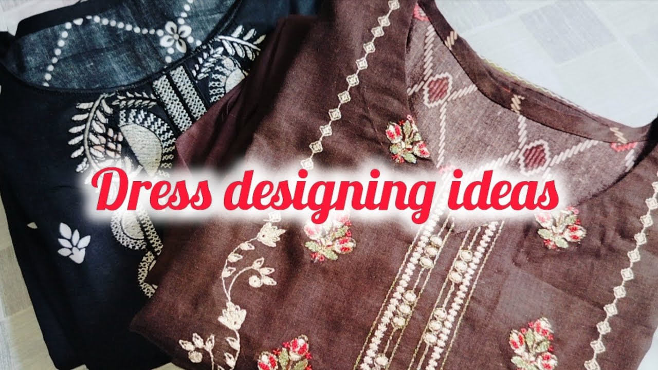 Printed dress designing ideas for college going girls/simple but elegant dress design for winters