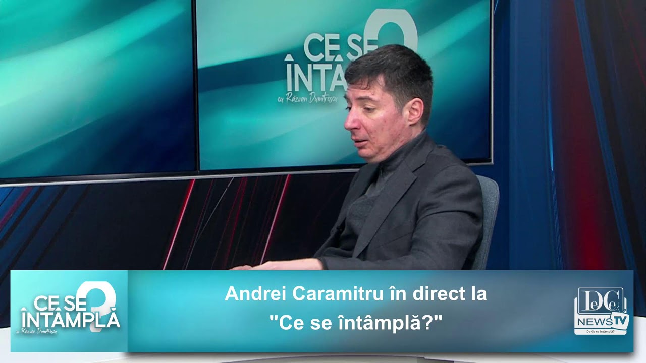 Jocurile de culise ale lui Nicușor Dan. Andrei Caramitru, la &bdquo;Ce se &icirc;nt&acirc;mplă?&rdquo;