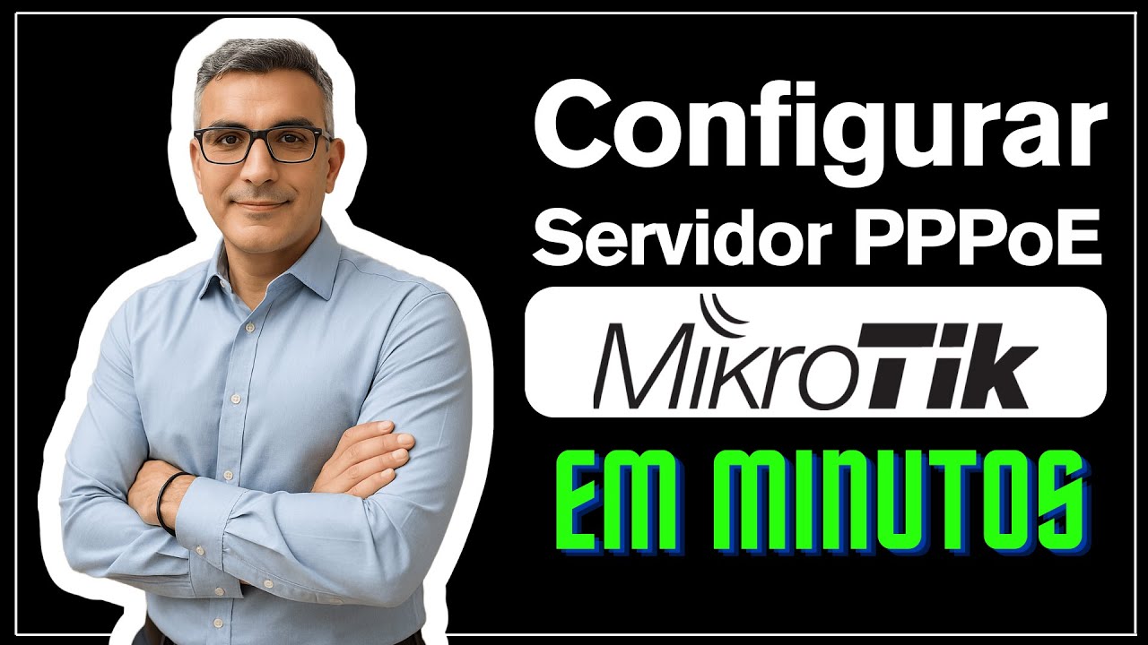 ⚡ Servidor PPPoE no Mikrotik (Passo a Passo)