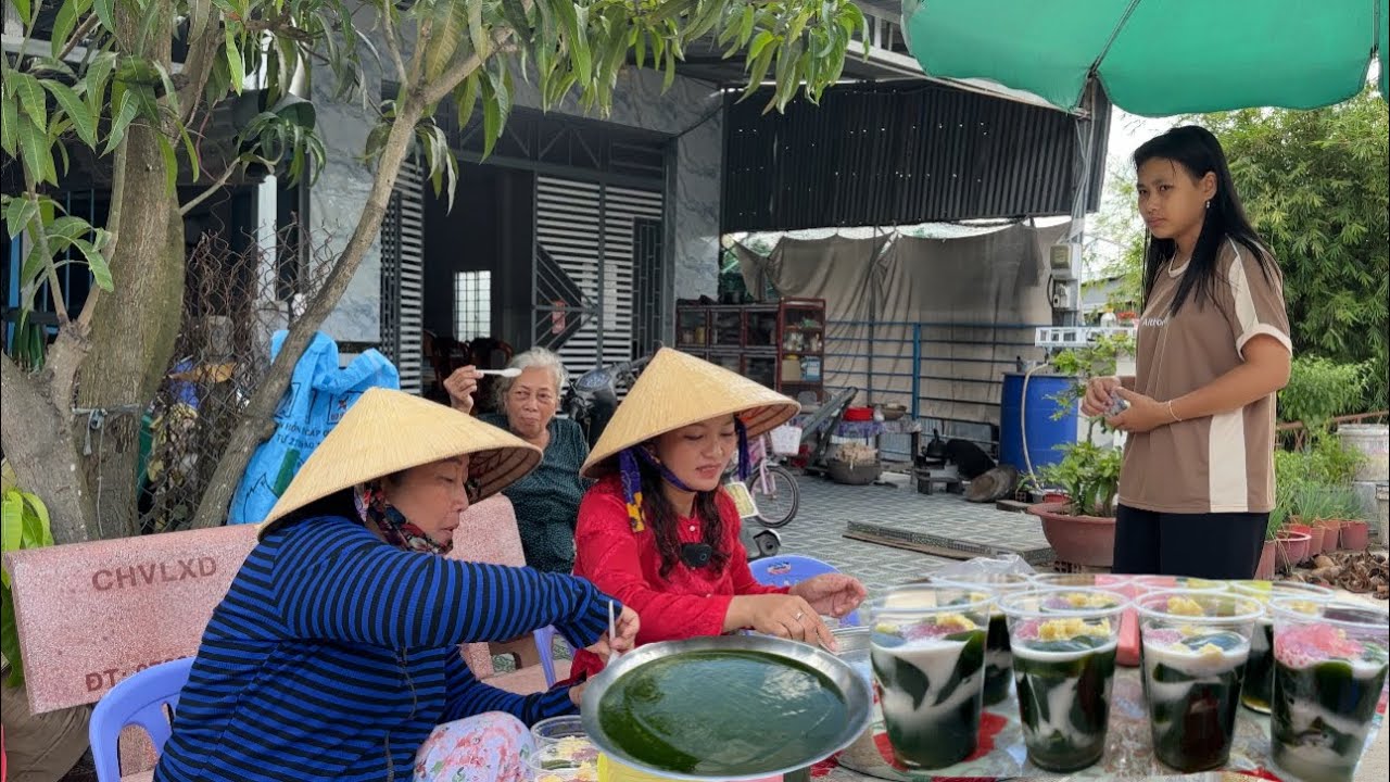 Bà Con Quá Vui Khi Thấy Hai Chị Em Bán Sâm Nước Cốt Dừa Buổi Trưa/Tập 667