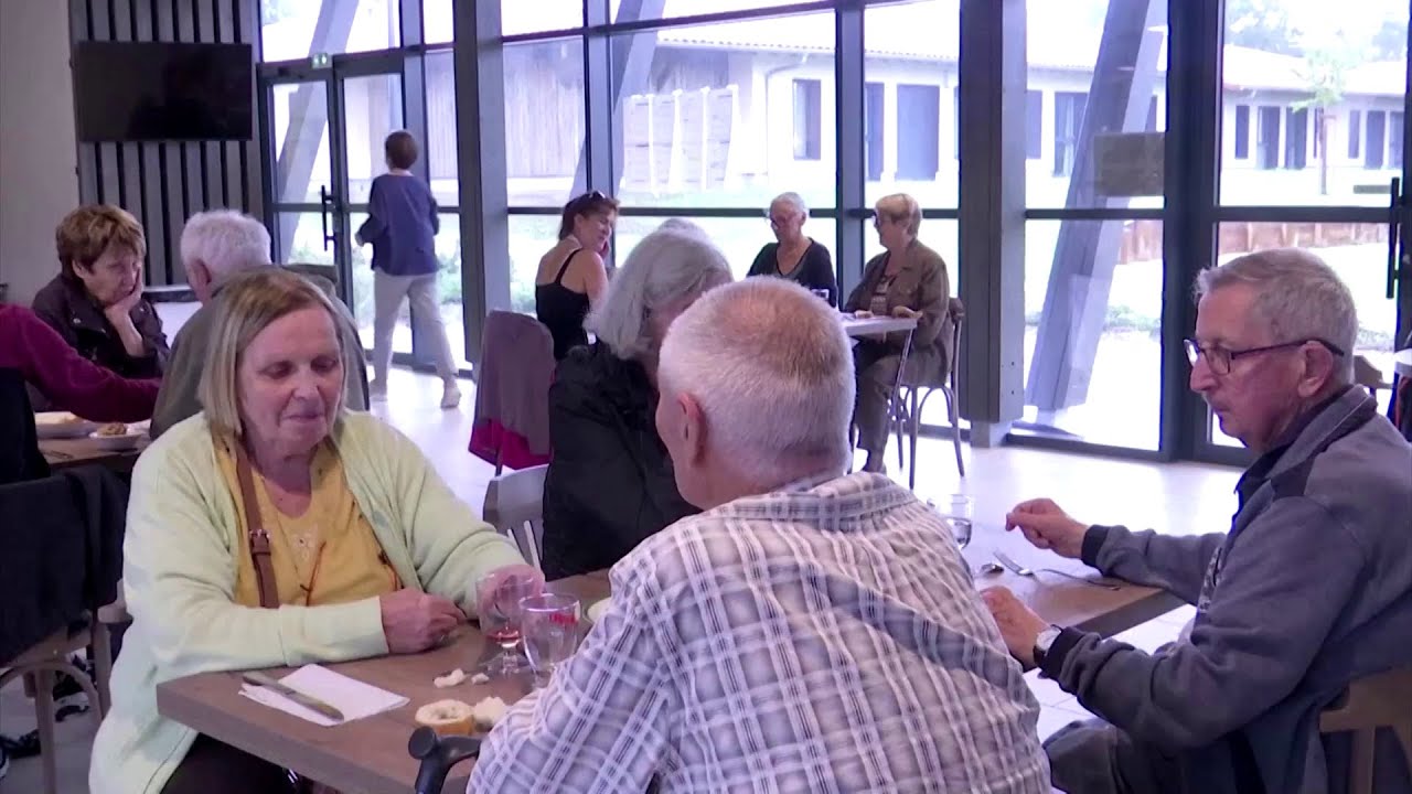 Inside the French village for Alzheimer's patients