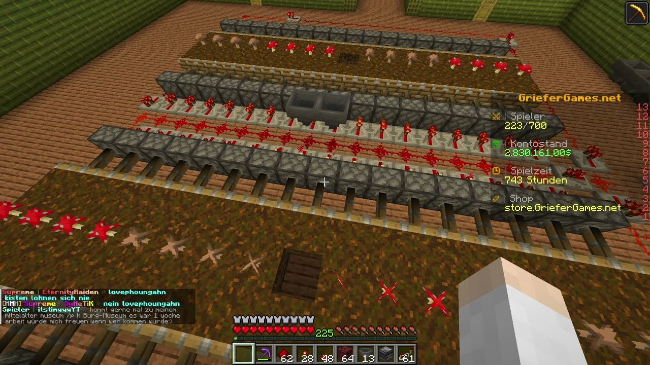Griefergames: Vollautomatische Pilzfarm 👍😮🍄🍄