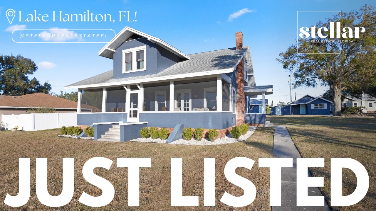 One-of-a-Kind 5 BR Home on an Acre w/ Guest Cottage | Haines City, FL | Central FL Home for Sale