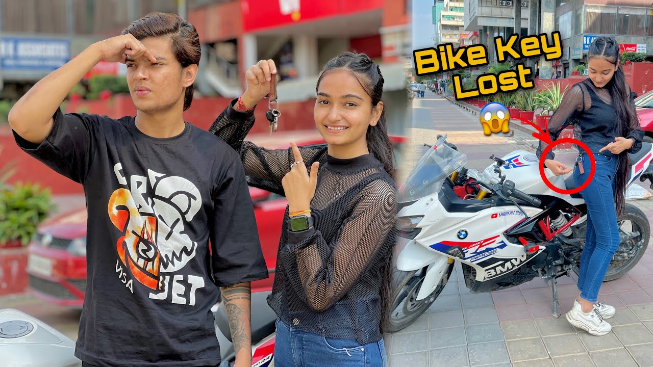 Bike Key Lost😰| Kya Krdiya Is Ladki Ne😡