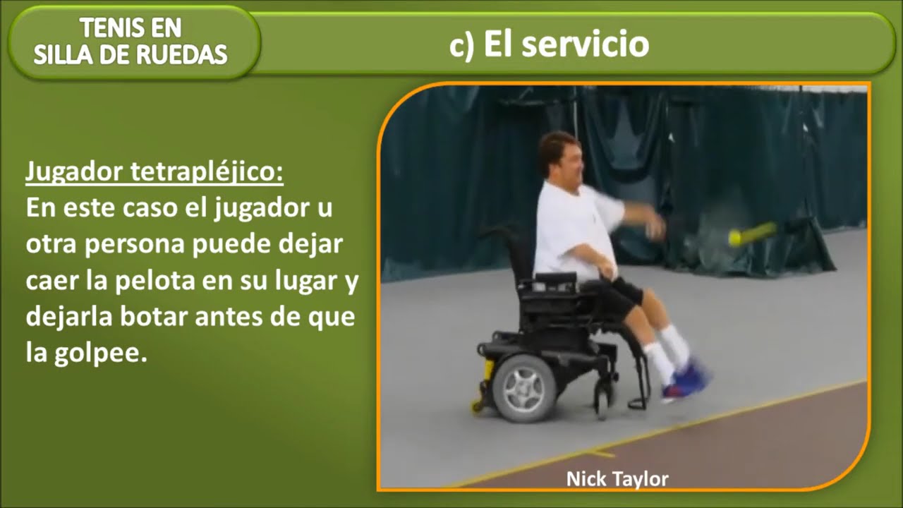 Reglas del Tenis en silla de ruedas