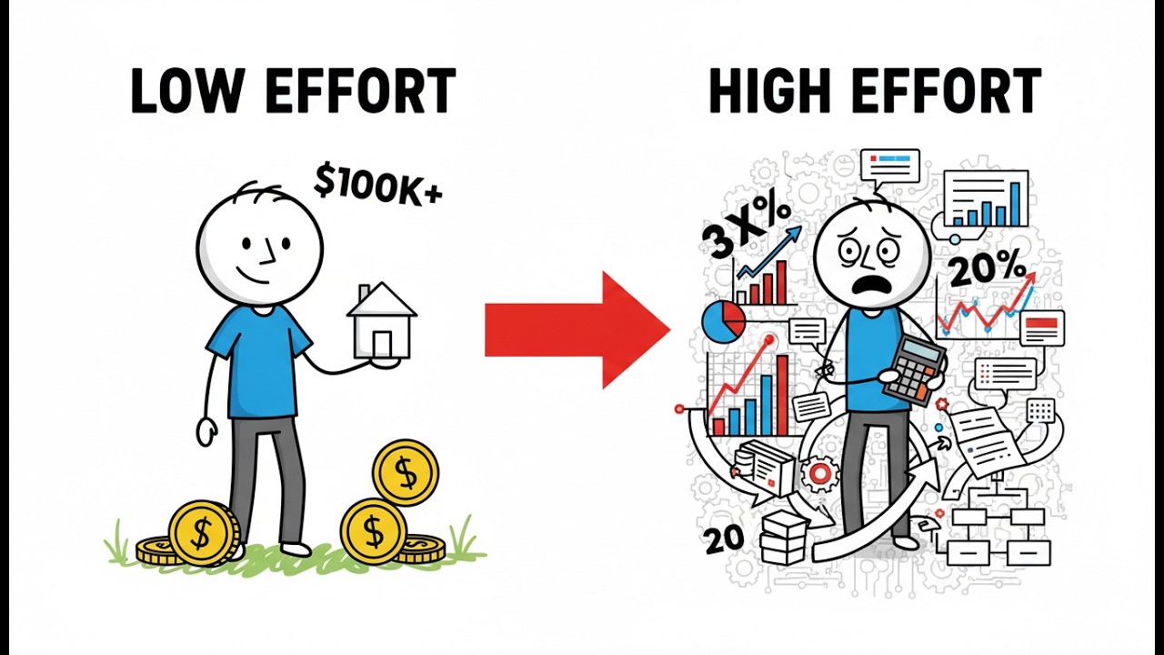 When Effort Stops Being Enough: The Shift in Wealth Building.(animation)