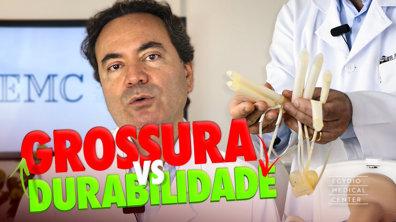 Qual prótese peniana engrossa mais o pênis? Maleável ou Inflável? | Dr. Paulo Egydio