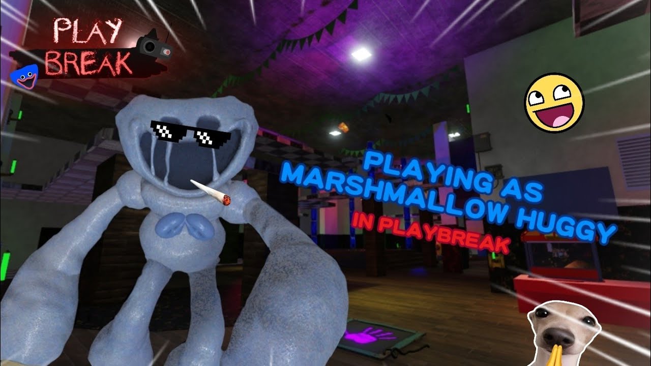 PLAYING AS MARSHMALLOW HUGGY!! - Playbreak #14 || Roblox Playbreak 