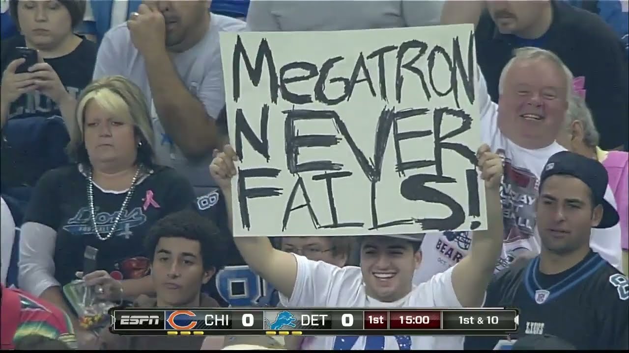 Bears vs Lions 2011 Full Game