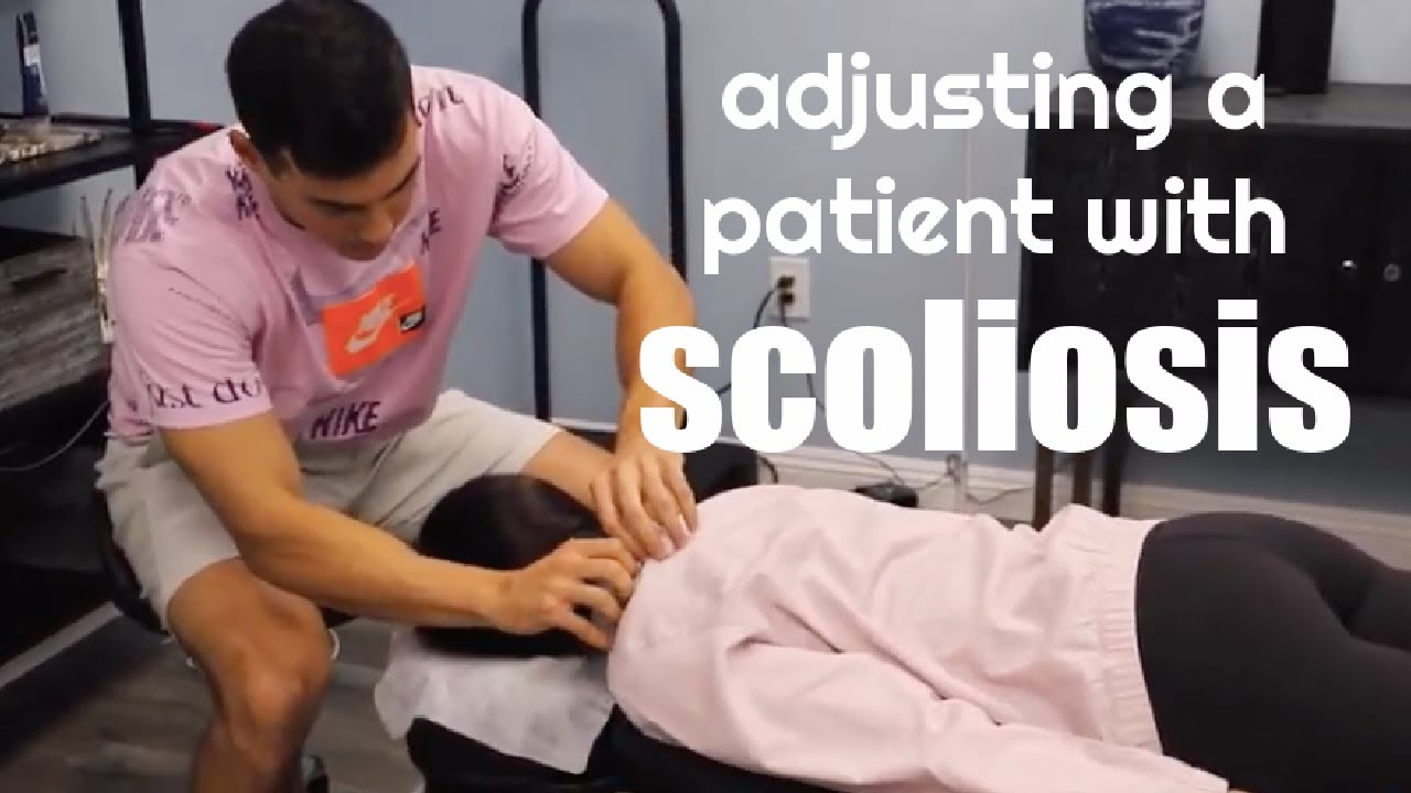 Dr. Tyler Bigenho Adjusts Girl With Scoliosis