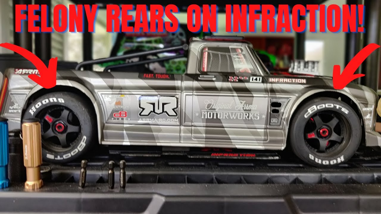How to put 4 Felony Rear Hoons on an Infraction!