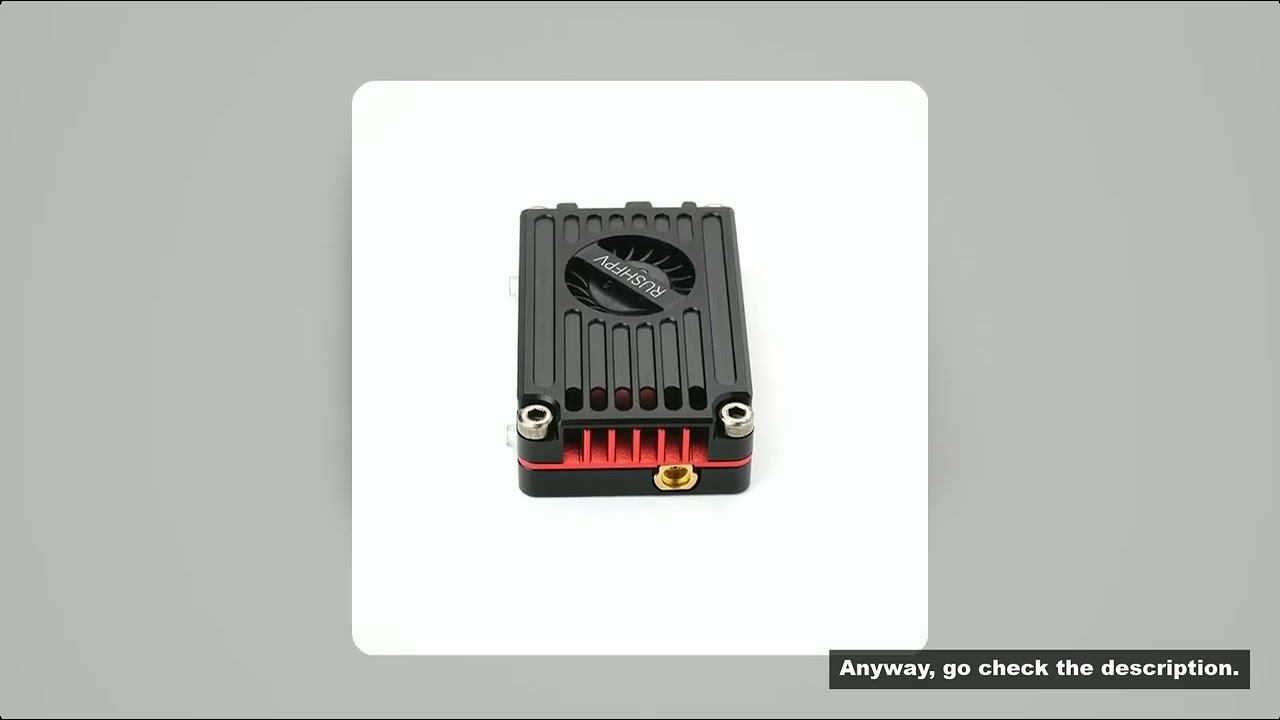 RUSHFPV RUSH TANK MAX SOLO 5.8GHz 48CH / 37CH 2.5W High Power VTX Video Transmitter for FPV Drone