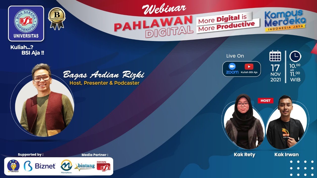 WEBINAR PAHLAWAN DIGITAL - MORE DIGITAL IS MORE PRODUCTIVE