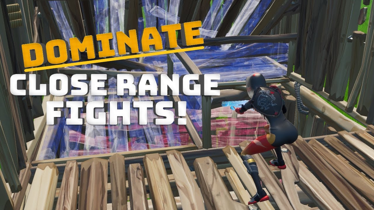 DOMINATE Close Range Fights! - (Fortnite Tips and Tricks)