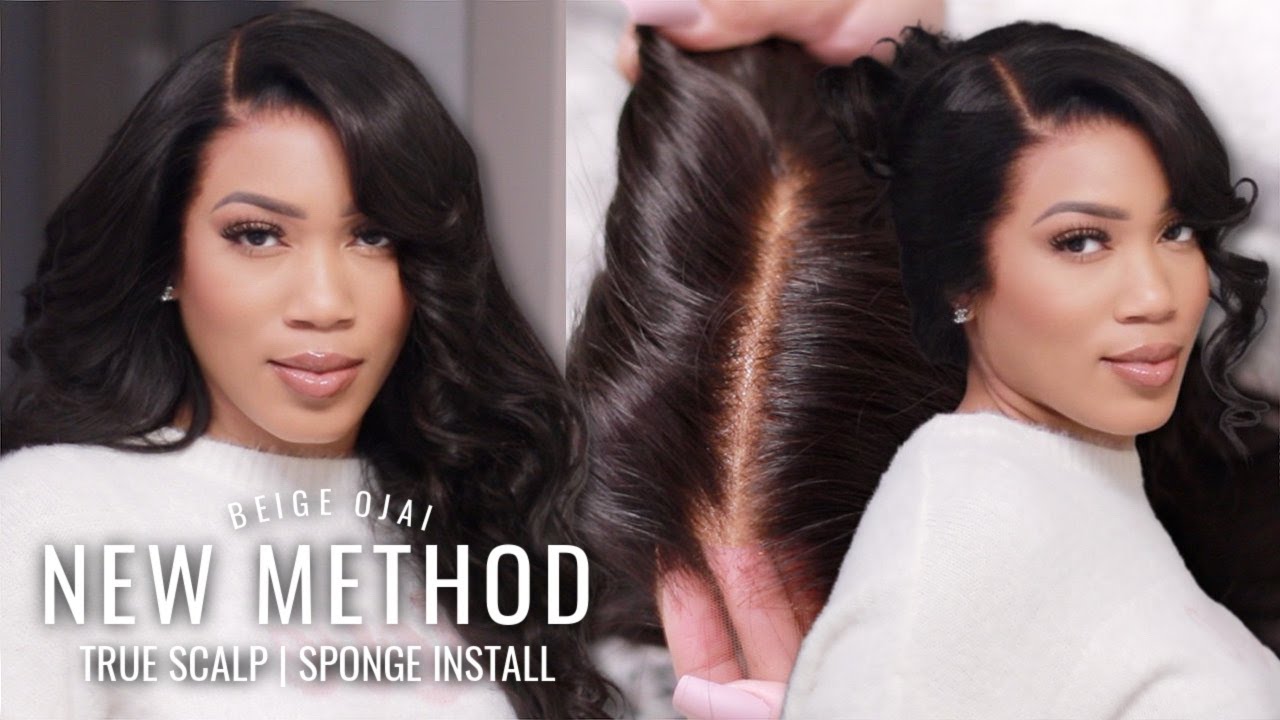 *NEW* EASY LACE MELT METHOD FOR BEGINNERS | TRUE SCALP TAPE LACE WIG INSTALL | HAIRVIVI