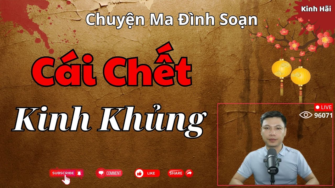 CHUYỆN MA ĐÌNH SOẠN : CÁI CHẾT KINH KHỦNG | Giọng Kể MC Đình Soạn