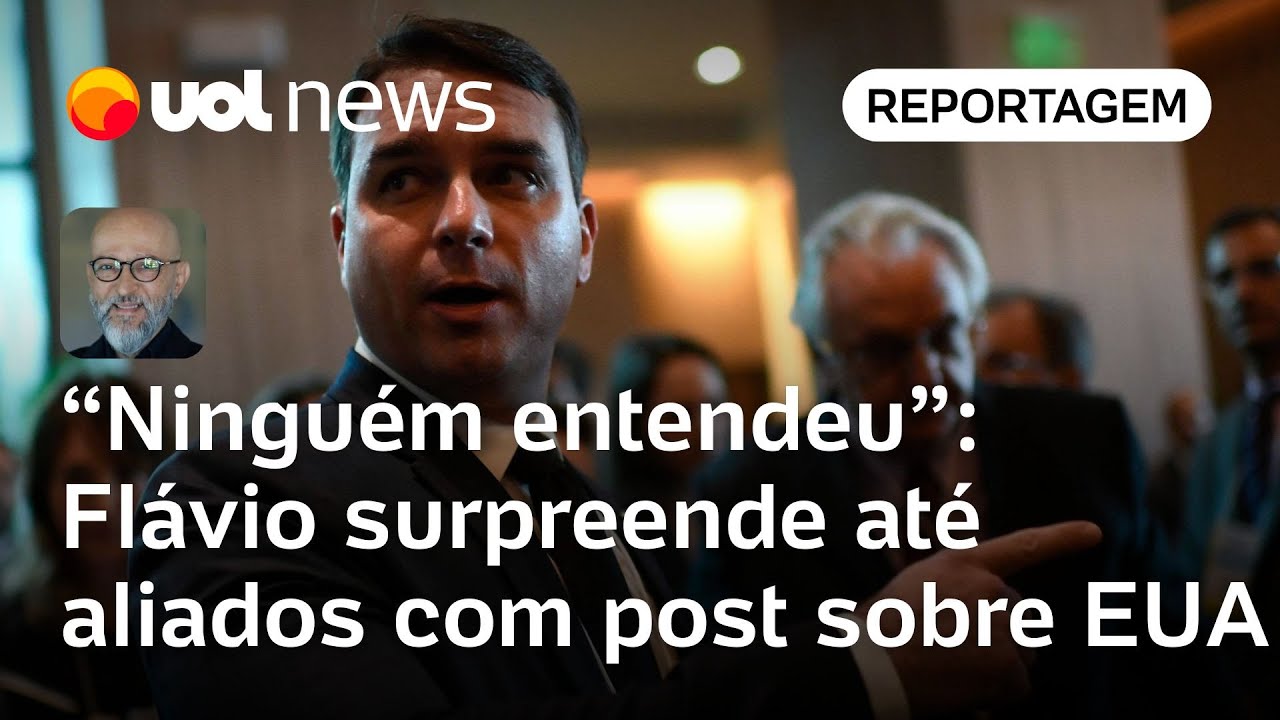 Flávio Bolsonaro surpreende até aliados com post sobre invasão dos EUA: 'Ninguém entendeu' | Josias