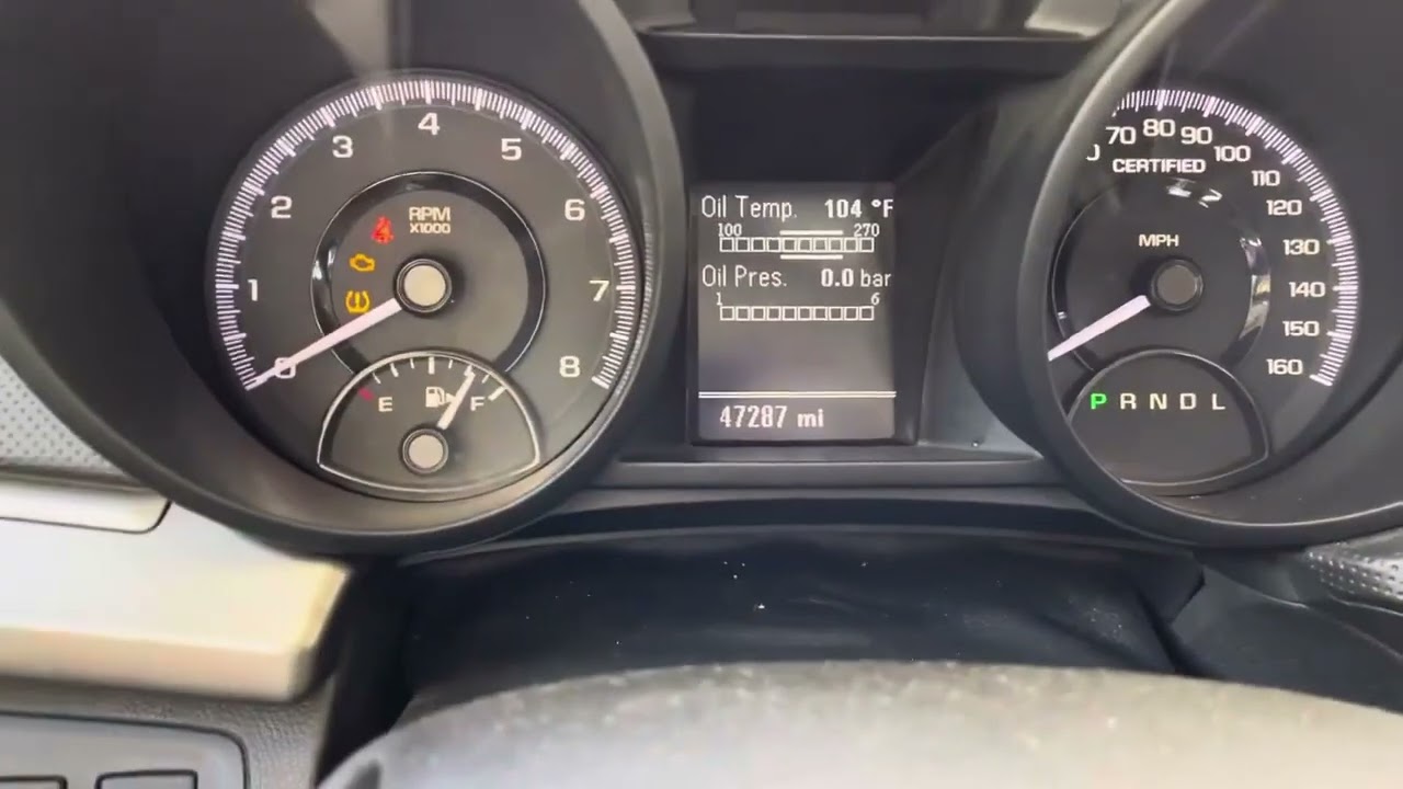 2014 Chevrolet Caprice PPV V6 OBD Sync Instrument Cluster