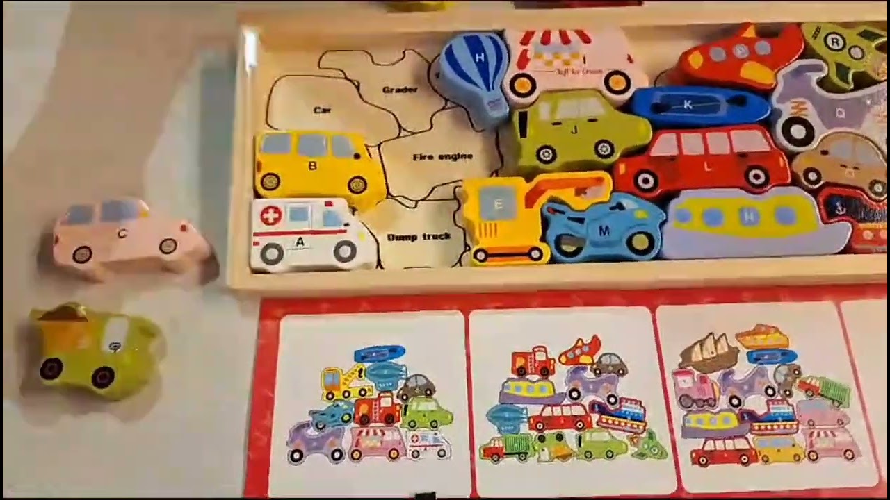 Alphabet Vehicles ( phonic )  game From Unnati Library