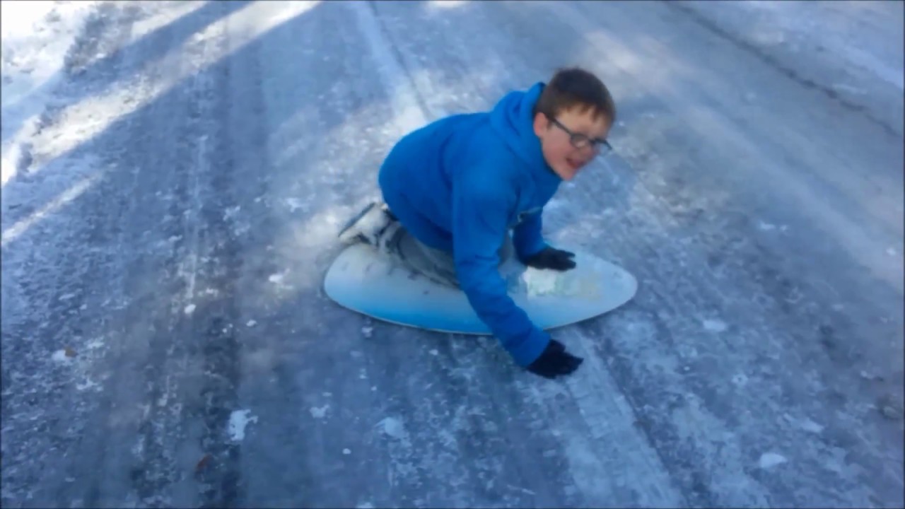 The Rumfelt Broz Wake Board in the SNOW!!!