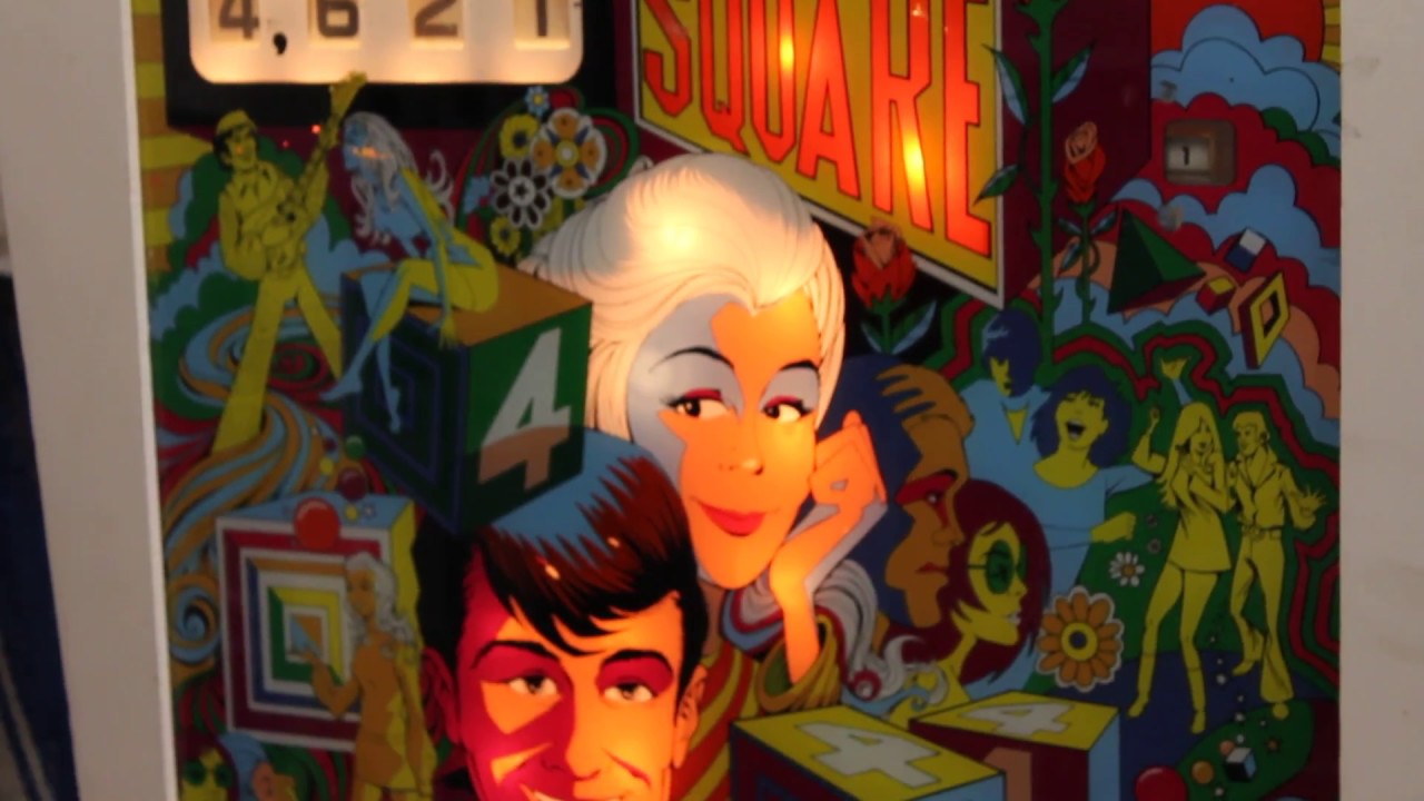 1971 Gottlieb 4 SQUARE pinball machine
