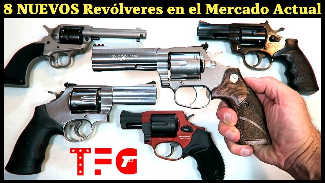 8 Revólveres NUEVOS  En El Mercado Actual