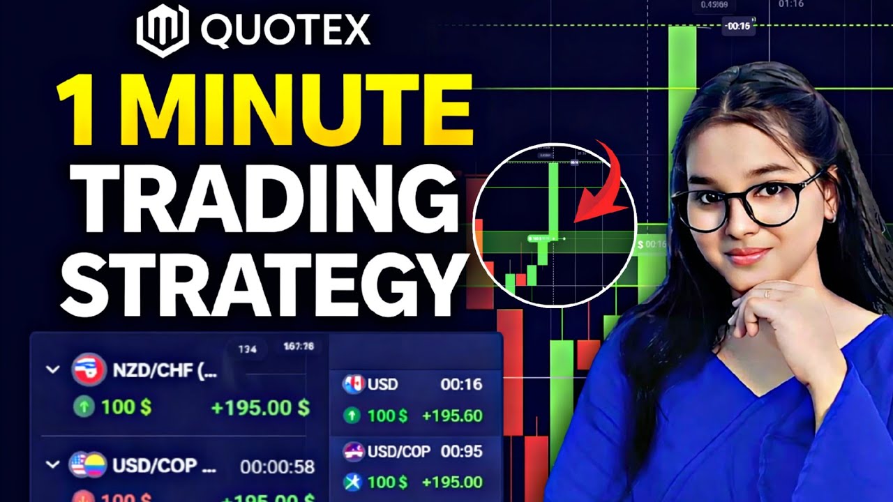 1 Minute Trading strategy 🔥 Quotex Trading Strategy