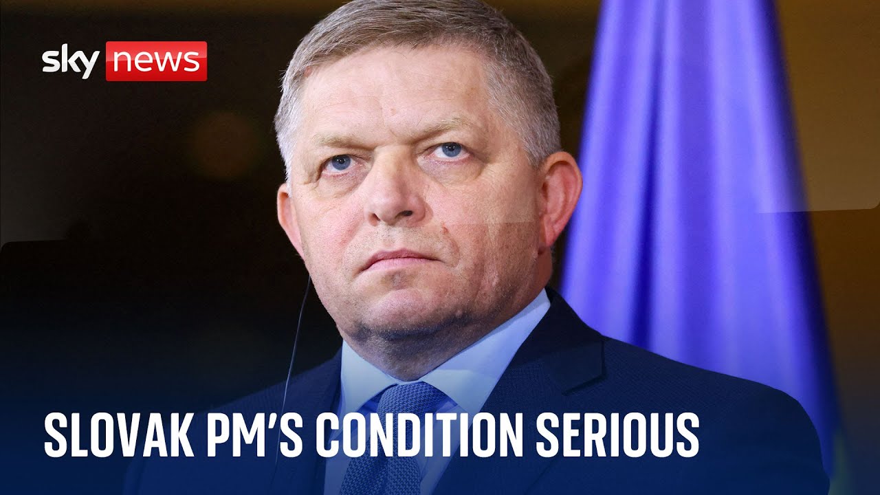 Slovak PM Robert Fico's condition remains serious