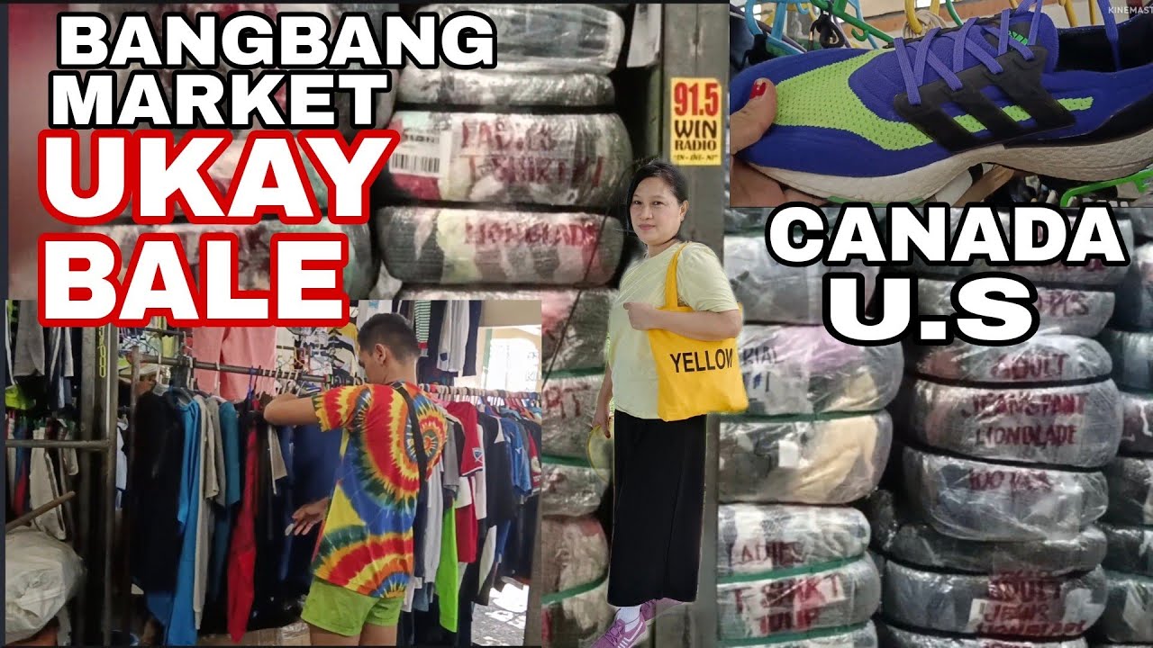 PRICE PER BALE/UKAY US,CANADA TOUR SA BANGBANG MARKET