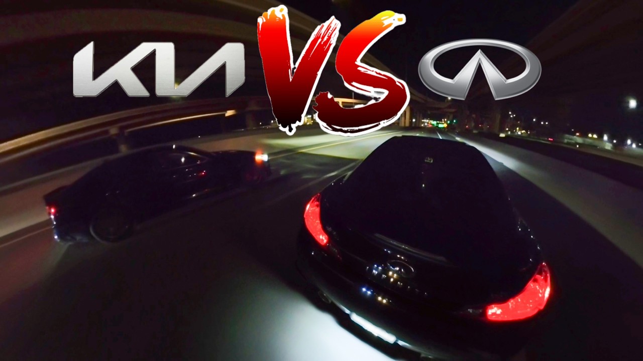 Kia Stinger GT2 vs G37 IPL