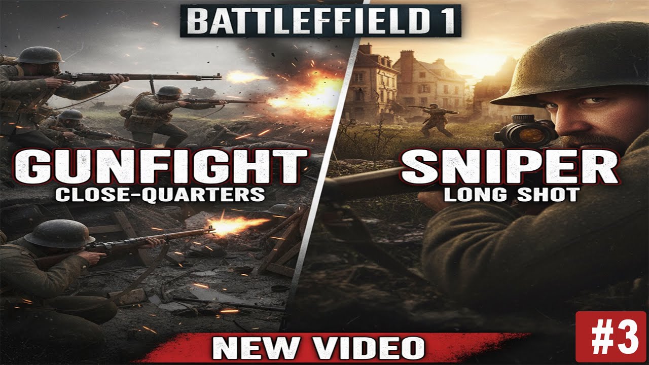 Battlefield 1 &ndash; Intense Gunfight Gameplay | Assault & Sniper Combo (No Commentary | 1080p HD)