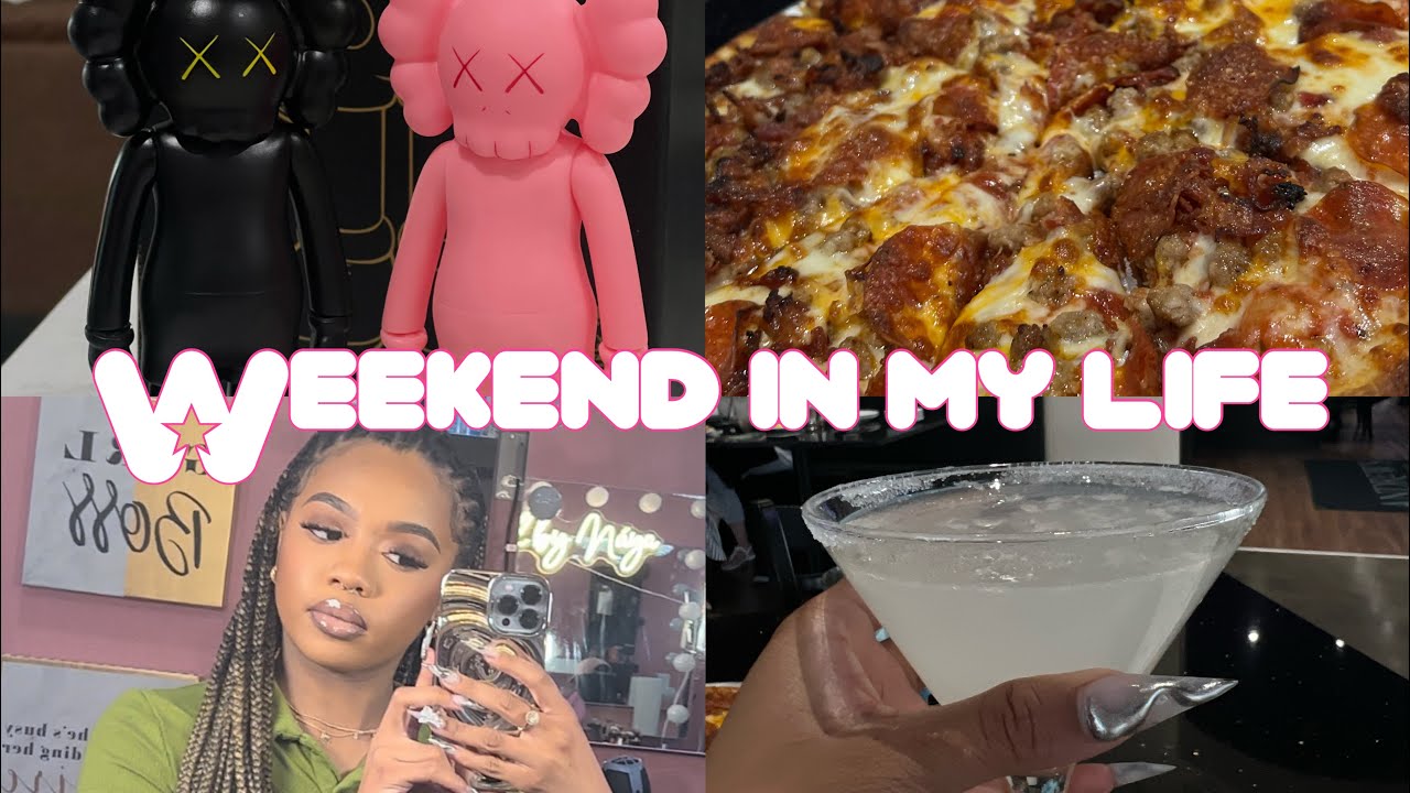 Weekend in my life | Dallas roadtrip, Mall finds, Makeup Class, Museum of Illusions, GOOD eats!